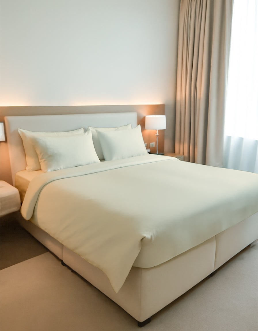 EliteFlex - 7 Piece Cotton Split Sheet Set for Adjustable Beds - Ivory