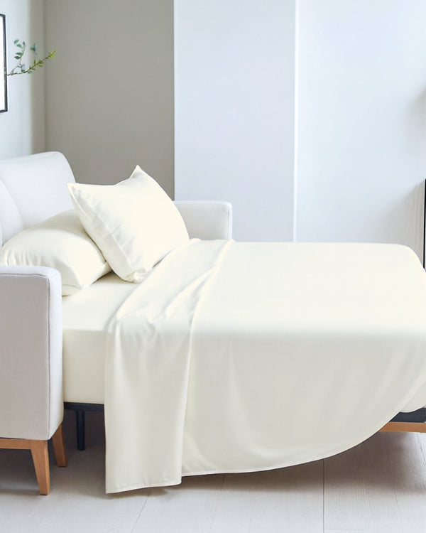 Exclusive 4 Piece Sleeper Sofa Combo- Ivory