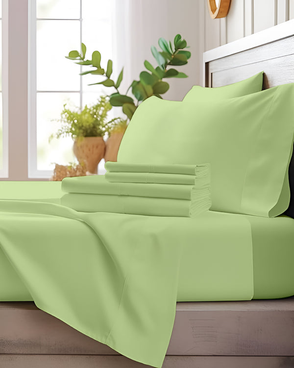 Comfort Kit Microfiber 4 Piece Bed Sheet Set – Sage