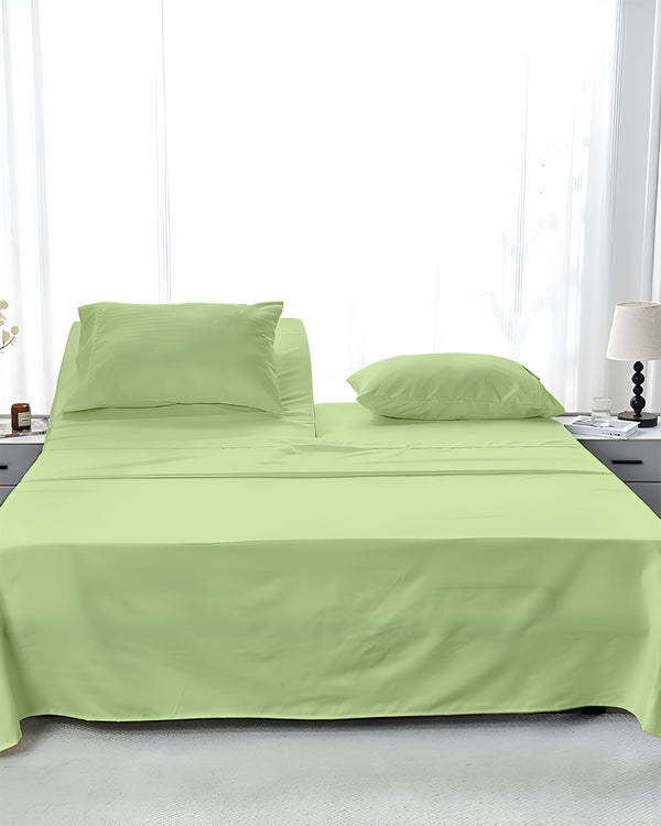 SleepEase Split Head 4 Piece Sheet Set- Sage