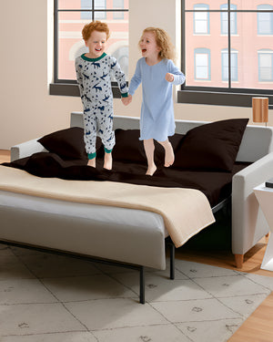 FlexFit Comfort Cotton 4-Piece Sleeper Sofa Sheet Set - Chocolate