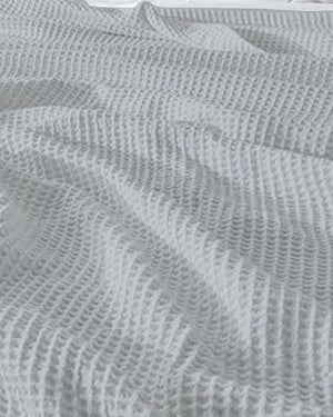 Havenweave Microfiber 1 Piece Waffle Coverlet - Pearl Gray-Bed Layers-Shreem Linen-Slumber Sphere