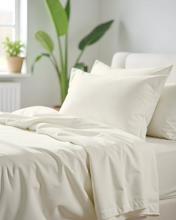 Comfort Kit Microfiber 4 Piece Bed Sheet Set – Ivory