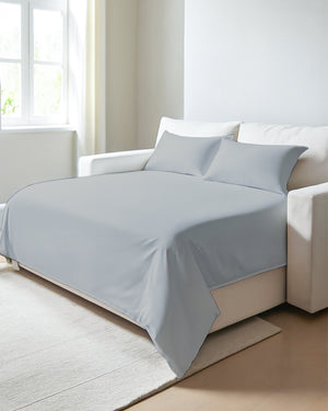 Exclusive 4 Piece Sleeper Sofa Combo- Light Gray