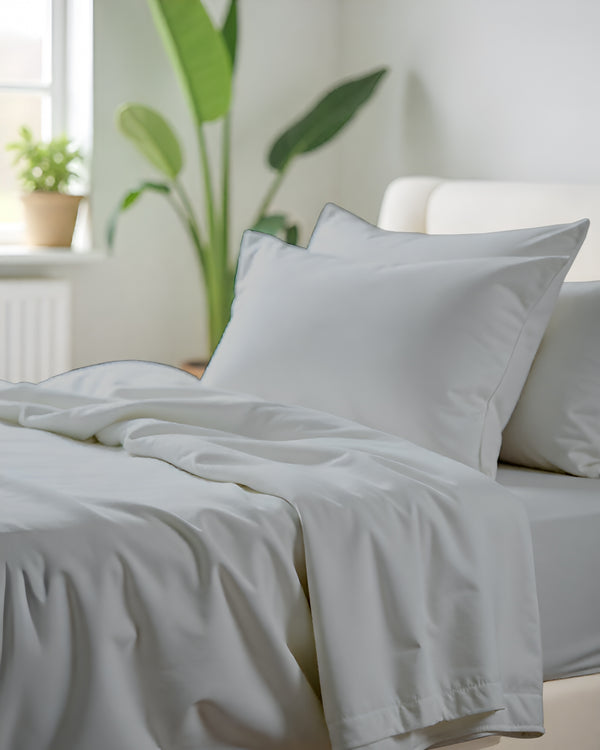 Comfort Kit Microfiber 4 Piece Bed Sheet Set – Light Gray