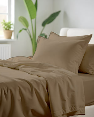 Comfort Kit Microfiber 4 Piece Bed Sheet Set – Taupe