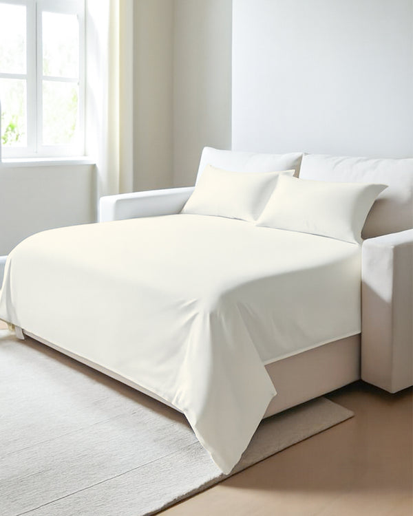 Exclusive 4 Piece Sleeper Sofa Combo- Ivory