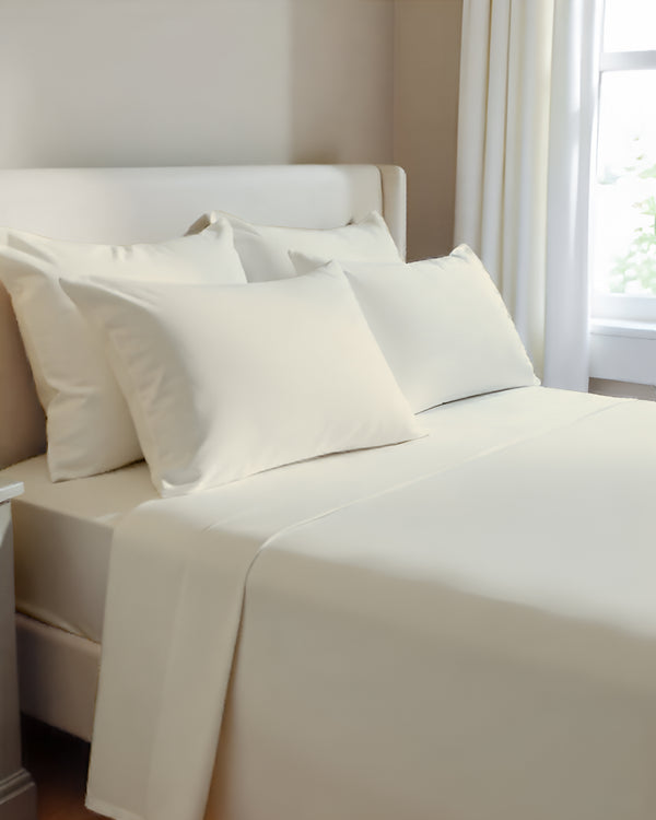 Giza Elegance 6-Piece Sheet Set - Ivory