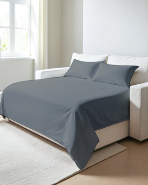 Exclusive 4 Piece Sleeper Sofa Combo- Dark Gray