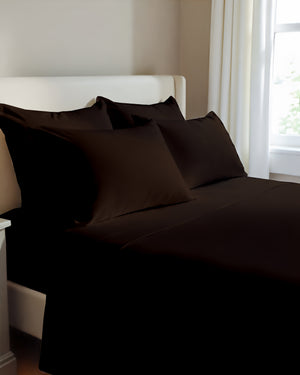 Giza Elegance 6-Piece Sheet Set - Chocolate