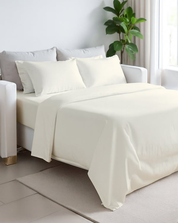 Exclusive 4 Piece Sleeper Sofa Combo- Ivory