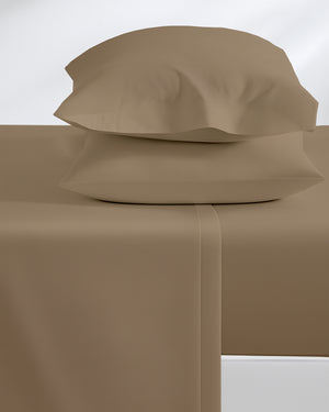 FlexNest 5 Piece Split Bed Sheet Set- Taupe