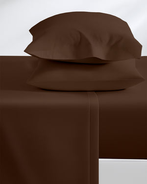 FlexNest 5 Piece Split Bed Sheet Set- Chocolate