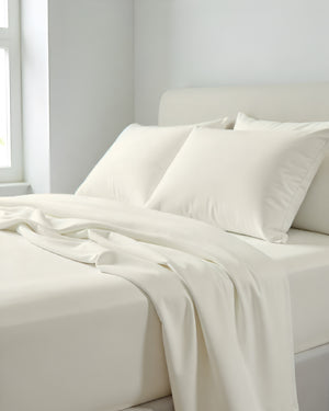 Comfort Kit Microfiber 4 Piece Bed Sheet Set – Ivory