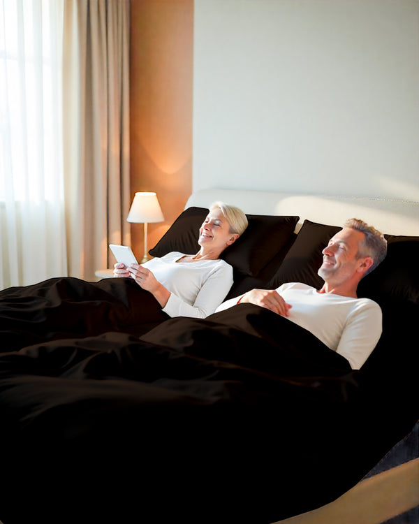 Softline Split Ultra-Soft 5-Piece Cotton Split Beds Sheet Set - Chocolate