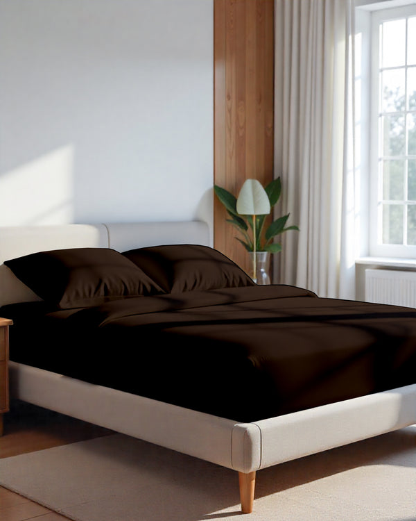 Giza Elegance 6-Piece Sheet Set - Chocolate