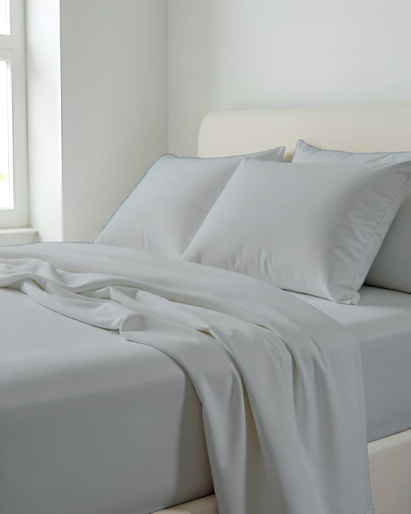 Comfort Kit Microfiber 4 Piece Bed Sheet Set – Light Gray