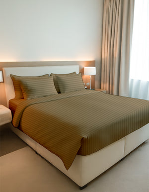 EliteFlex - 7 Piece Cotton Split Sheet Set for Adjustable Beds - Taupe