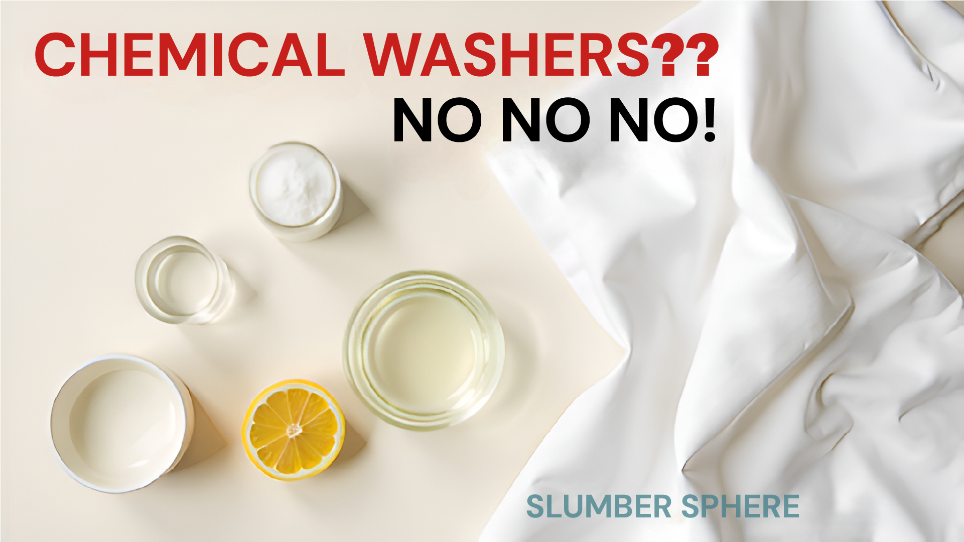 7 Ways to Avoid Chemical Damage to Your Sheets