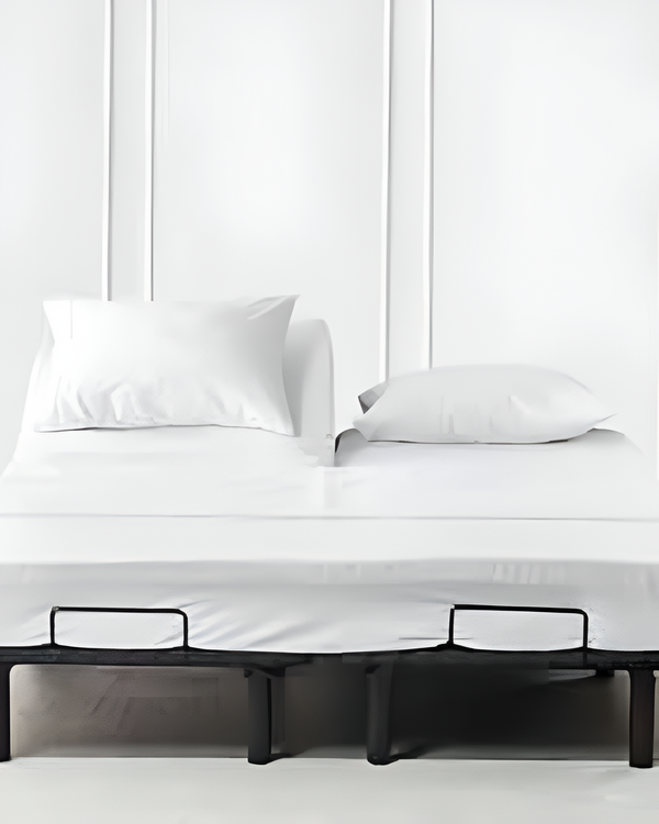 SplitLuxe Giza 4 Piece Split head Sheet Set - White-Custom Beds-MyGiza-Slumber Sphere