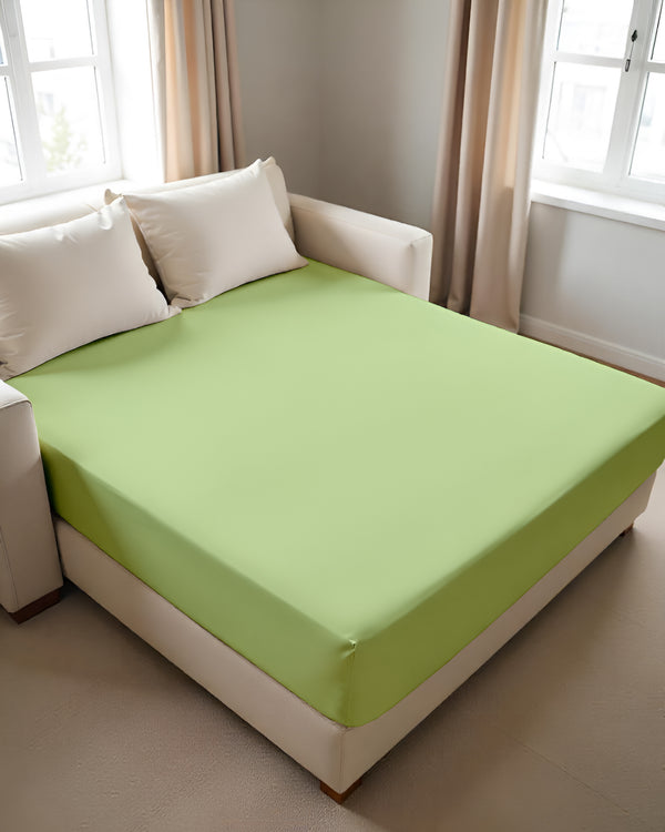 ComfortFold - Microfiber Sleeper Sofa 1 Piece Fitted Sheet- Sage