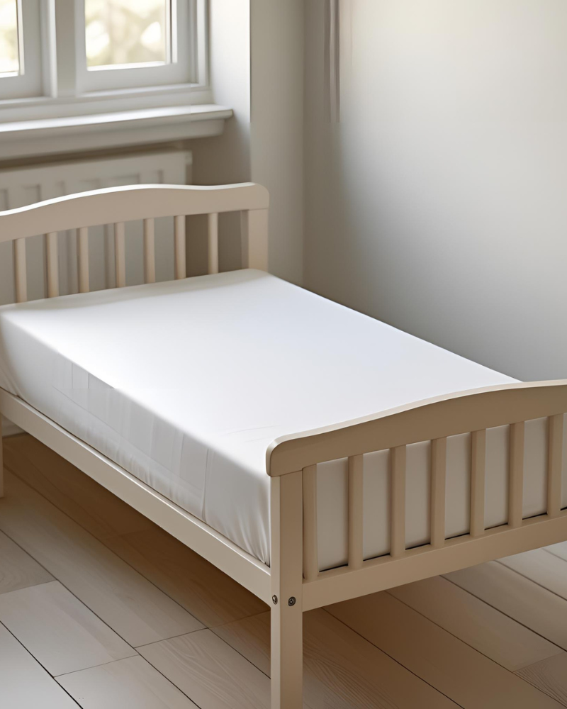 Ultra-fine Microfiber 1 Piece Cot Fitted Sheet - White-Custom Beds-Shreem Linen-Slumber Sphere