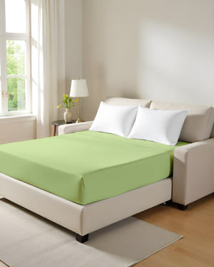 ComfortFold - Microfiber Sleeper Sofa 1 Piece Fitted Sheet- Sage