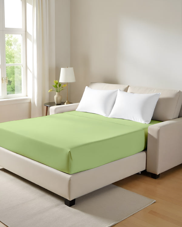 ComfortFold - Microfiber Sleeper Sofa 1 Piece Fitted Sheet- Sage
