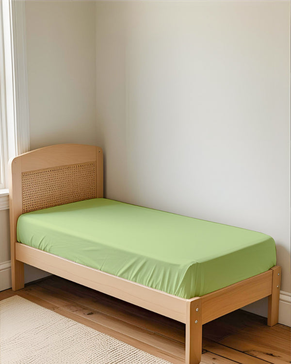 Ultra-fine Microfiber 1 Piece Sage Haven Cot Fitted Sheet – Sage