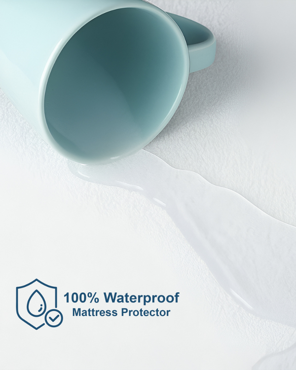 Serenity Shield - Breathable Terry Cotton Mattress Protector - White-Protectors-Cottingon -Slumber Sphere