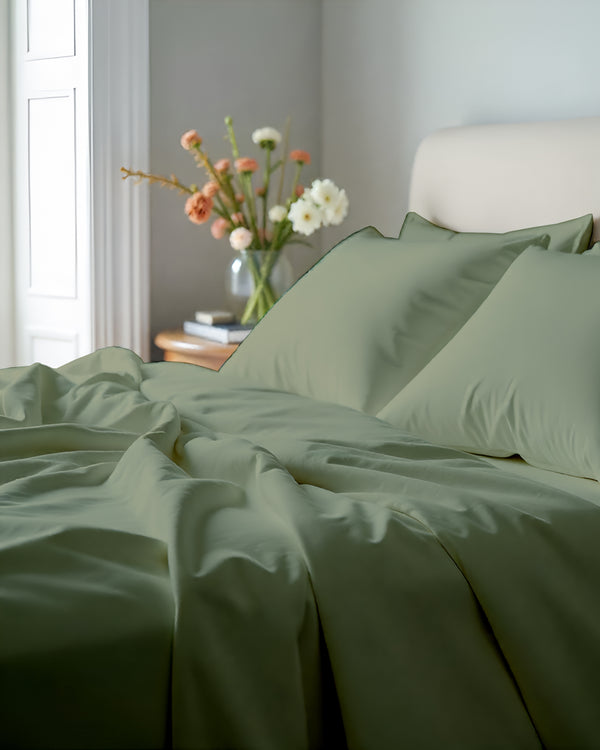 Giza Elegance 6-Piece Sheet Set - Sage