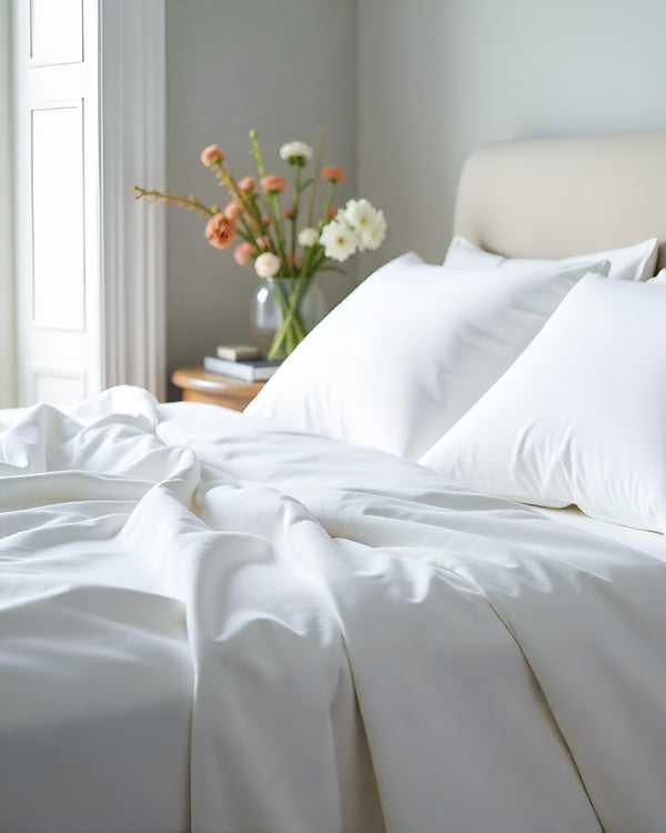 Giza Elegance 6-Piece Sheet Set - White