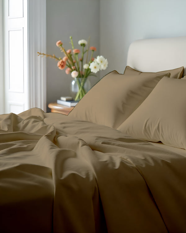 Giza Elegance 6-Piece Sheet Set - Taupe