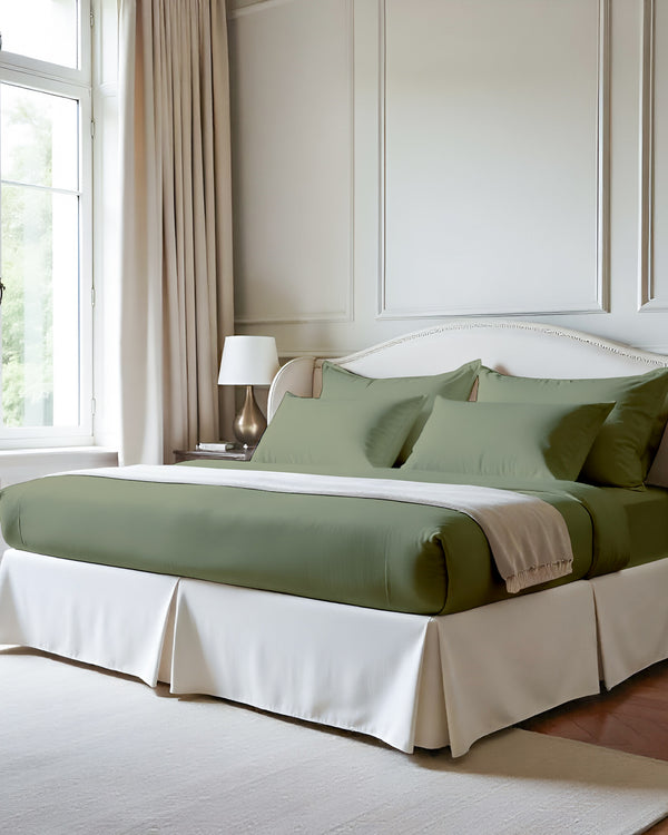 Imperial Touch Exquisite 6 Piece Cotton Sheet Set- Sage