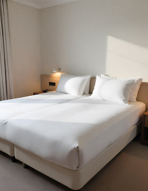 EliteFlex - 7 Piece Cotton Split Sheet Set for Adjustable Beds - White