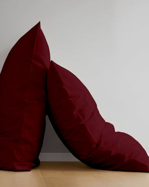 Classic Comfort Cotton Bedding 4 Piece Sheet Set- Burgundy