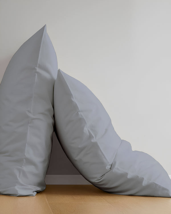 Classic Comfort Cotton Bedding 4 Piece Sheet Set- Light Gray