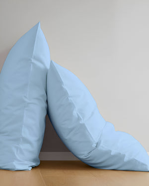 Classic Comfort Cotton Bedding 4 Piece Sheet Set- Light Blue