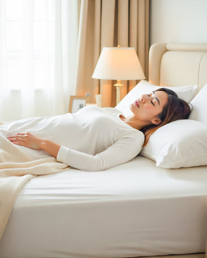 Cloud Soft Classic –  Single Fitted Sheet for Everyday Luxury - White