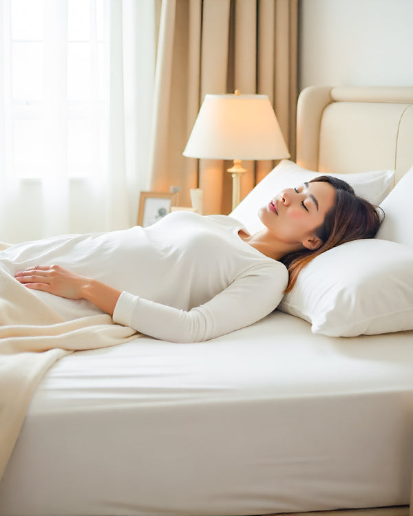 Cloud Soft Classic –  Single Fitted Sheet for Everyday Luxury - White