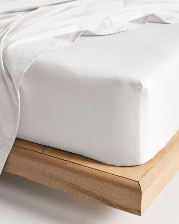 Crescendo Giza Cotton 4 Piece Sheet Set - White-Bed Sheets-MyGiza-Slumber Sphere