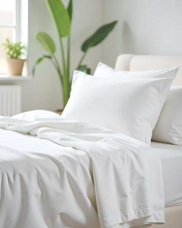 Comfort Kit Microfiber 4 Piece Bed Sheet Set – White