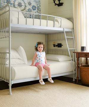 CloudLuxe – Sateen Finish Egyptian Cotton 4 Piece Cot Bedding Set - Ivory