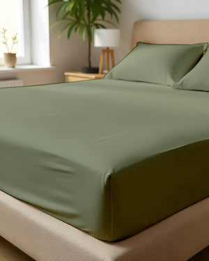 Imperial Touch Exquisite 6 Piece Cotton Sheet Set- Sage