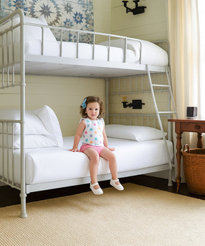 CloudLuxe – Sateen Finish Egyptian Cotton 4 Piece Cot Bedding Set - White