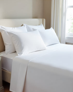 Giza Elegance 6-Piece Sheet Set - White