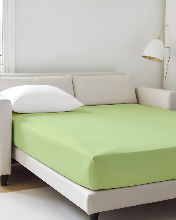 ComfortFold - Microfiber Sleeper Sofa 1 Piece Fitted Sheet- Sage