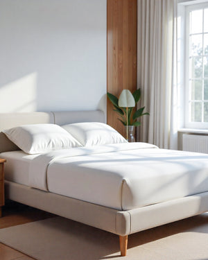 Giza Elegance 6-Piece Sheet Set - White