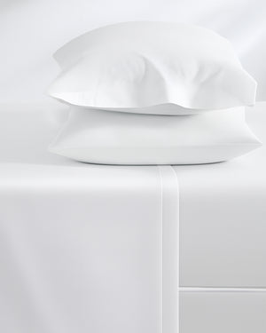 FlexNest 5 Piece Split Bed Sheet Set- White