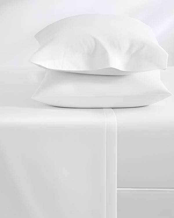 FlexNest 5 Piece Split Bed Sheet Set- White